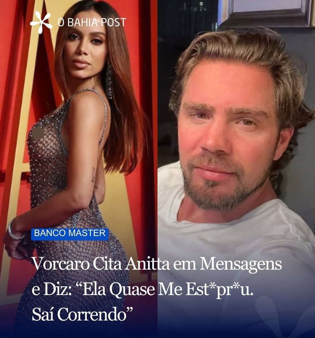 Vorcaro tava fraquinho kkkkk.