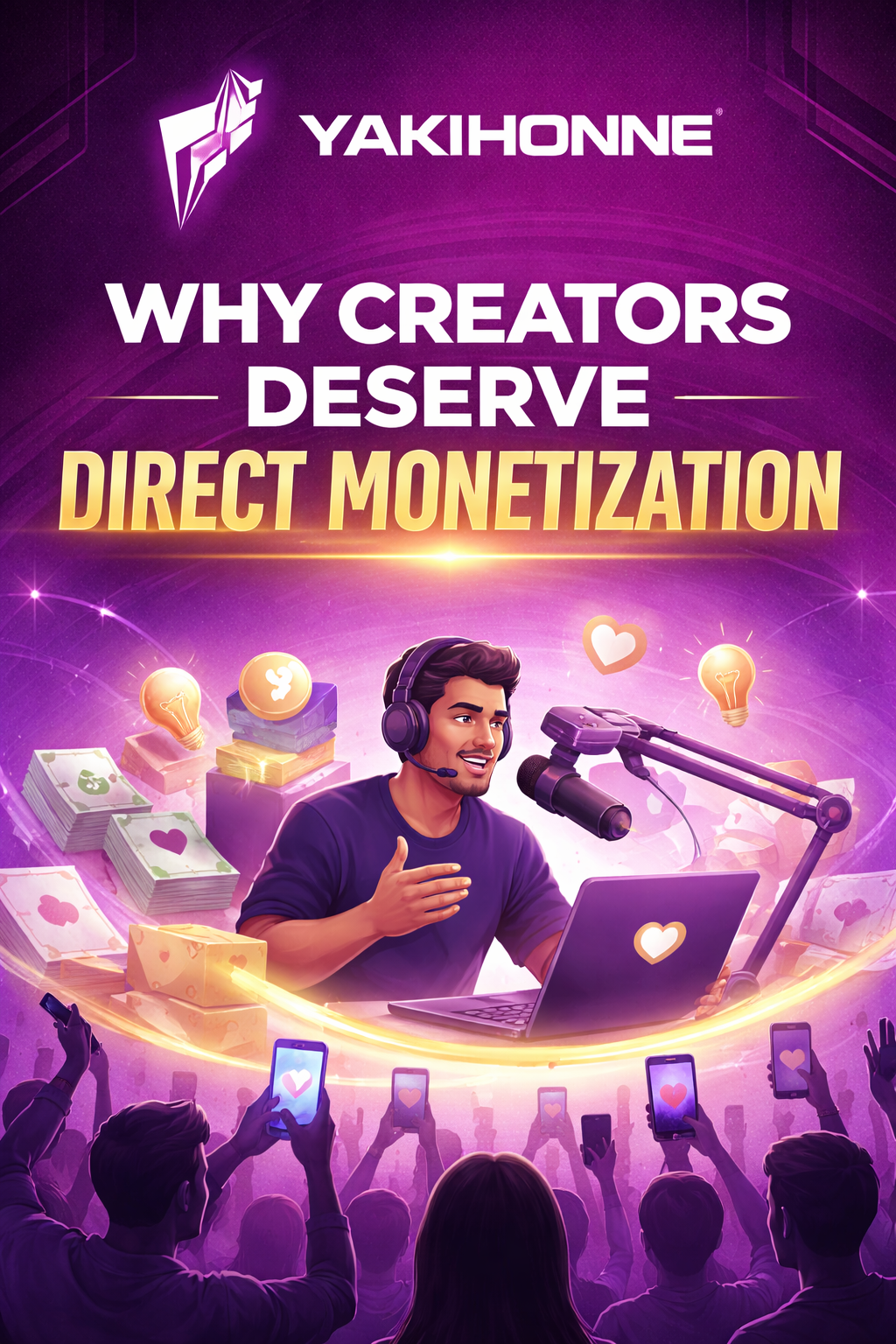 Cover image for Why Creators Deserve Direct Monetization